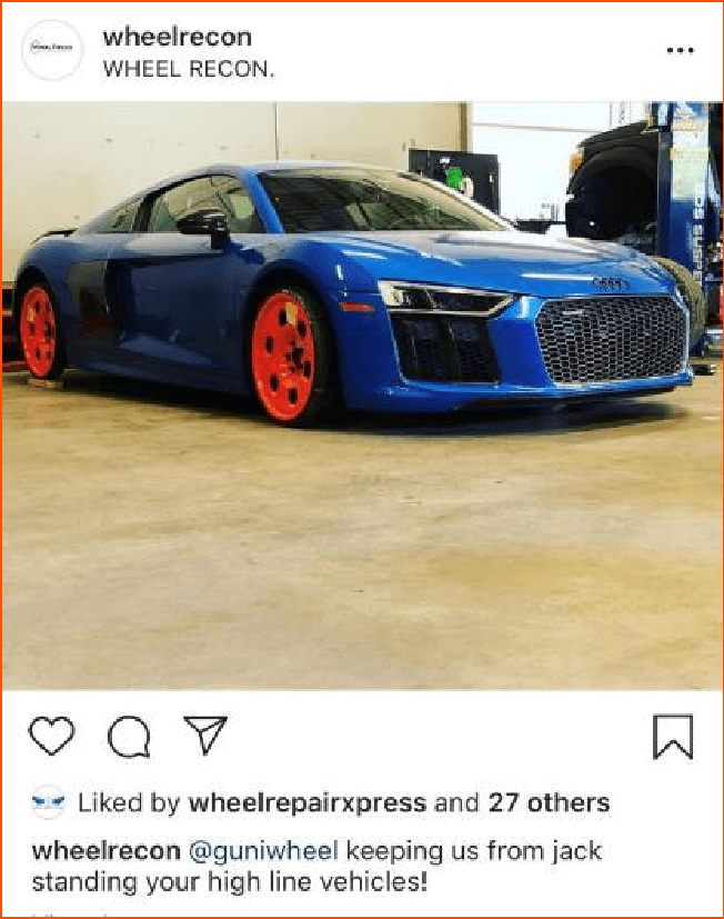 Instagram post by wheelrecon using Guniwheel